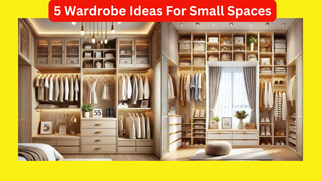 5 Wardrobe Ideas For Small Spaces