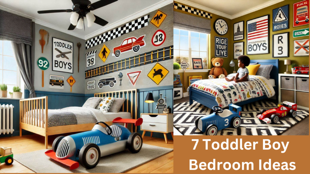 7 Toddler Boy Bedroom Ideas