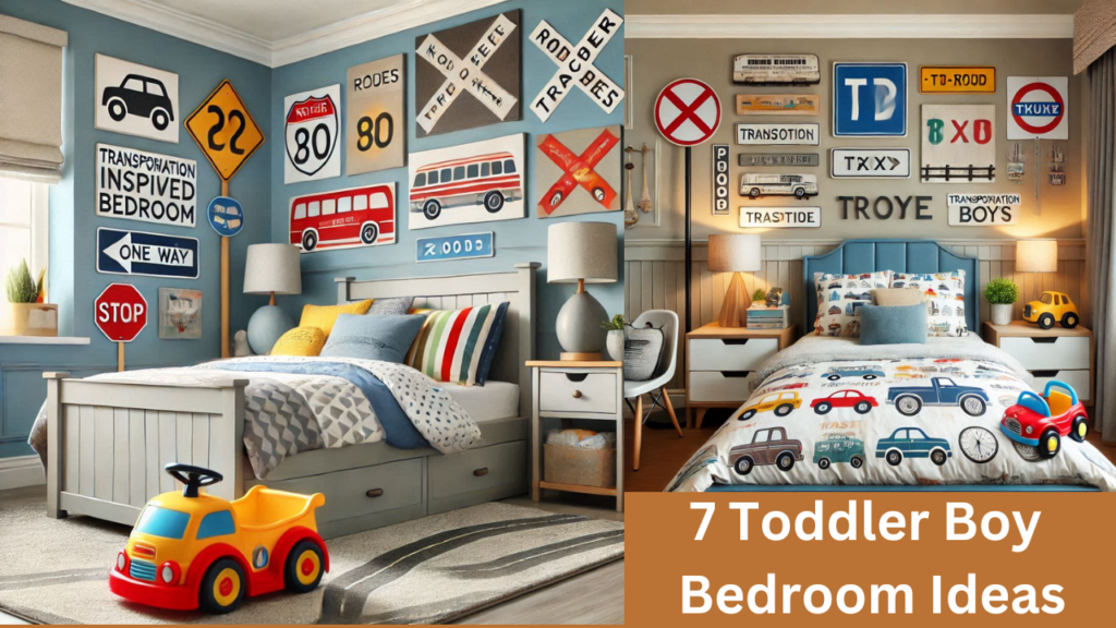 7 Toddler Boy Bedroom Ideas