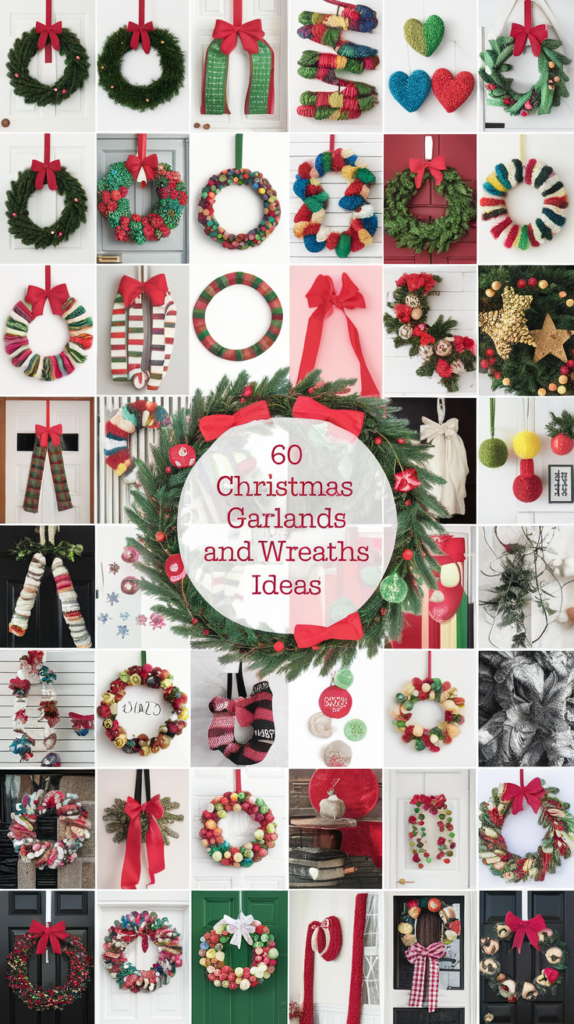 60 Christmas Garlands And Wreaths Ideas
