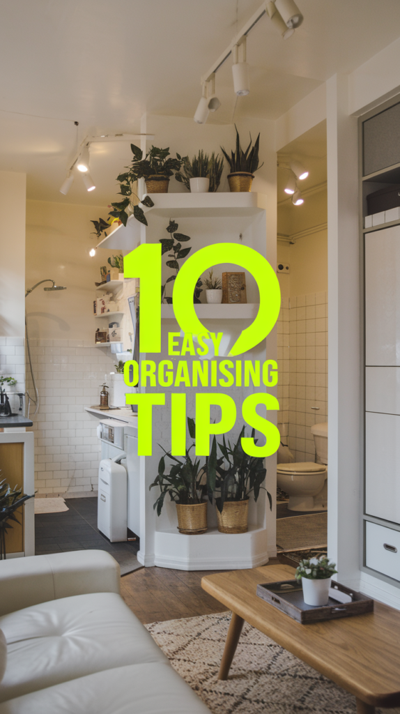 10 Easy Organising Tips