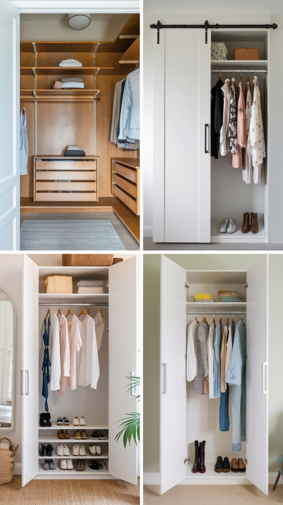 5 Wardrobe Ideas For Small Spaces