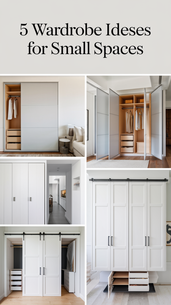 5 Wardrobe Ideas For Small Spaces