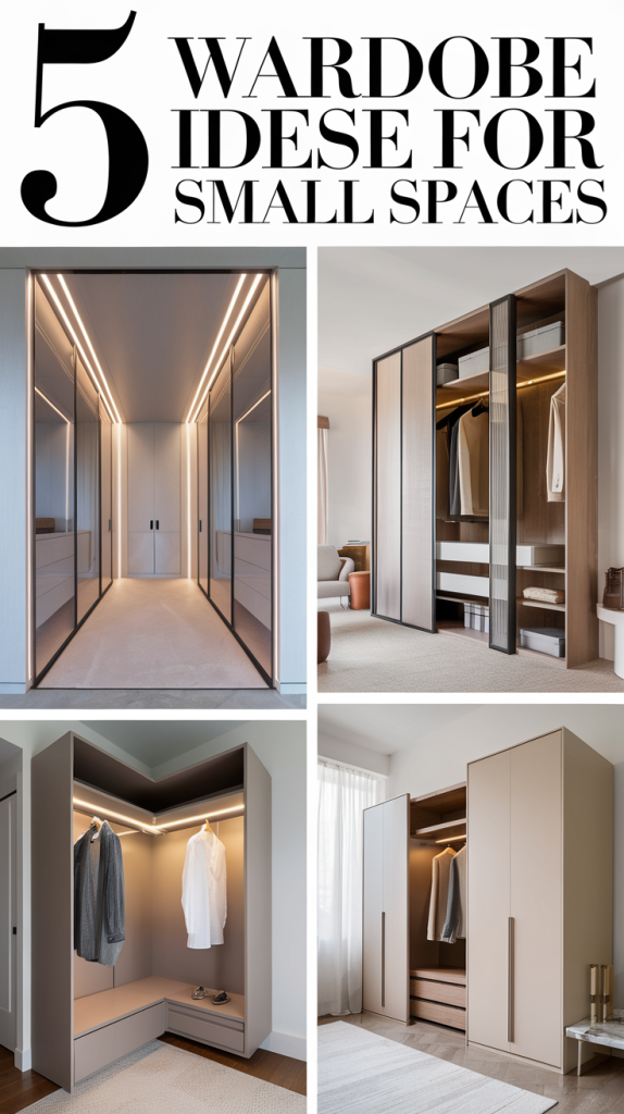 5 Wardrobe Ideas For Small Spaces