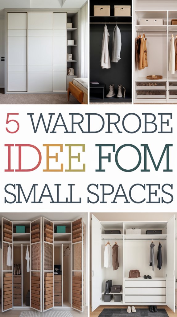 5 Wardrobe Ideas For Small Spaces