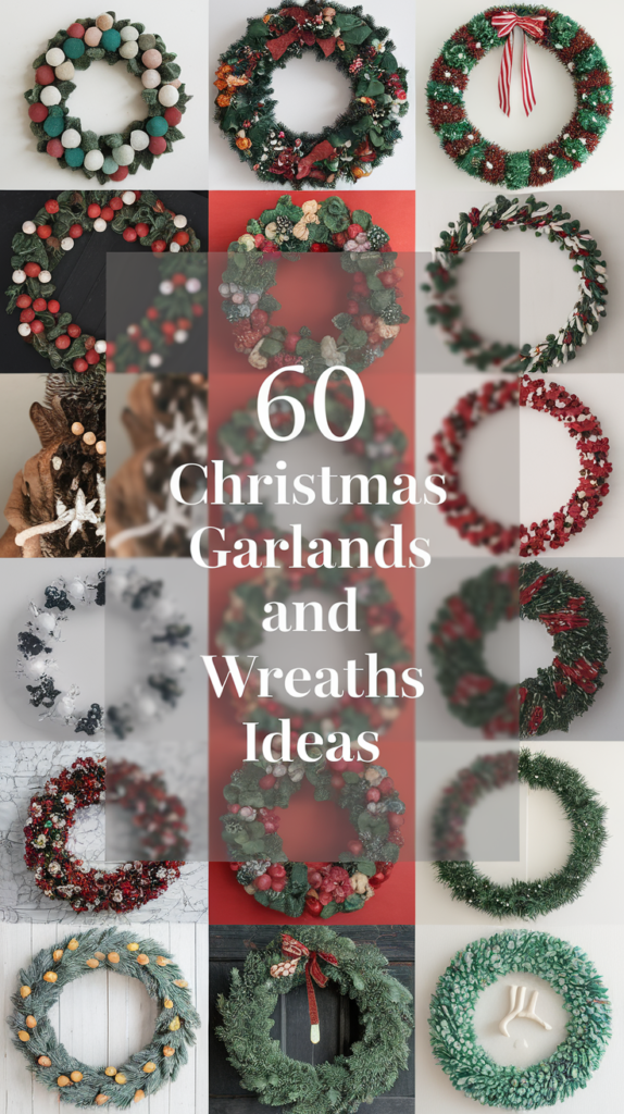 60 Christmas Garlands And Wreaths Ideas