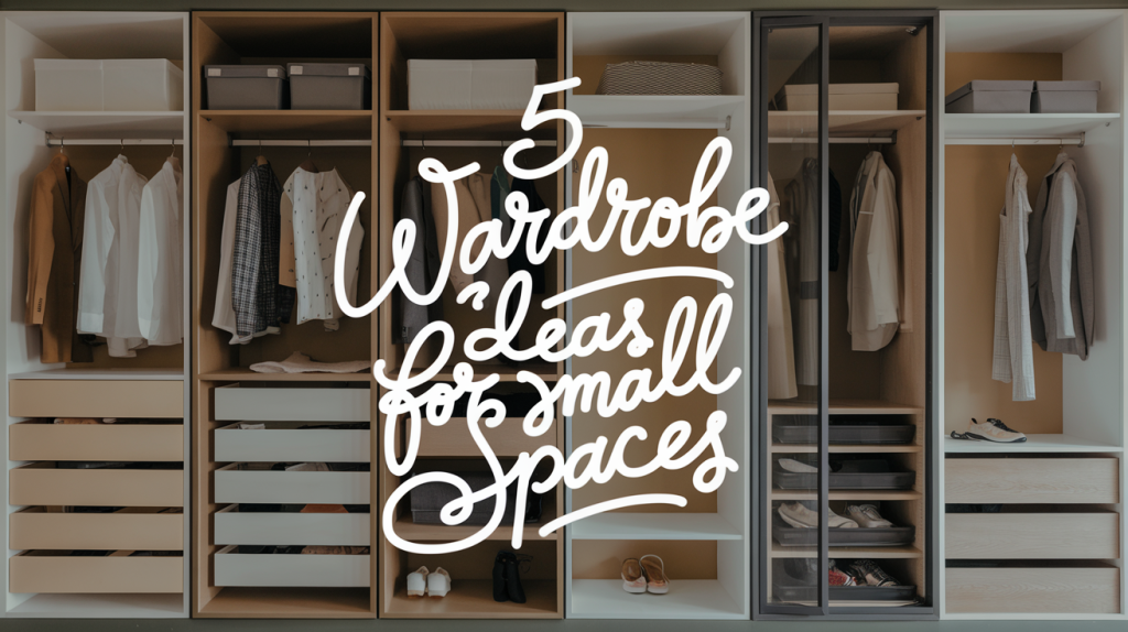 5 Wardrobe Ideas For Small Spaces