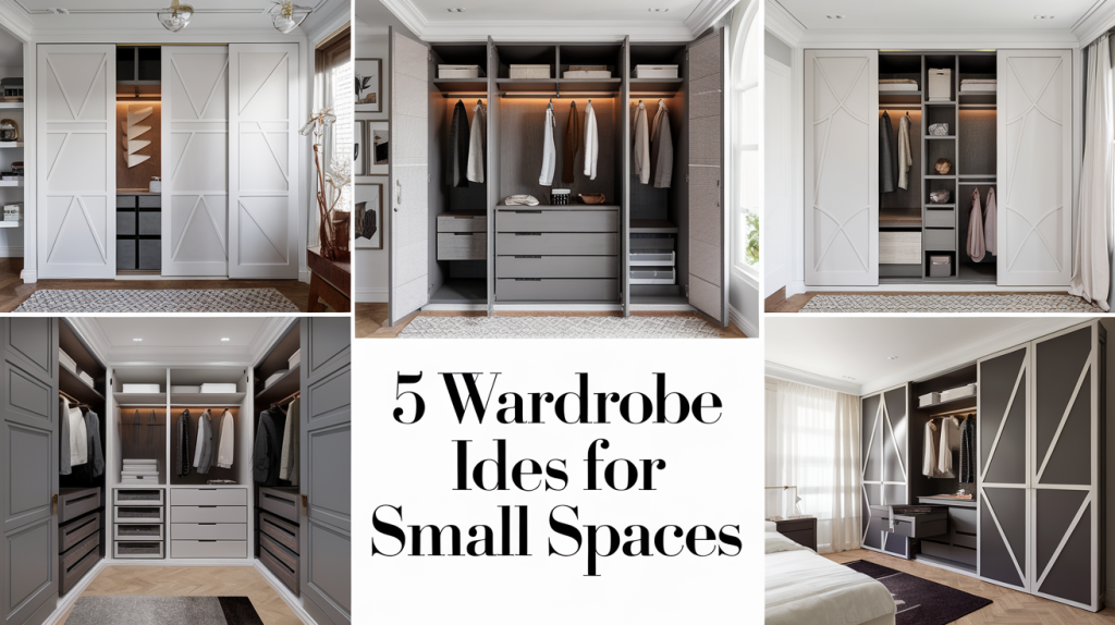 5 Wardrobe Ideas For Small Spaces