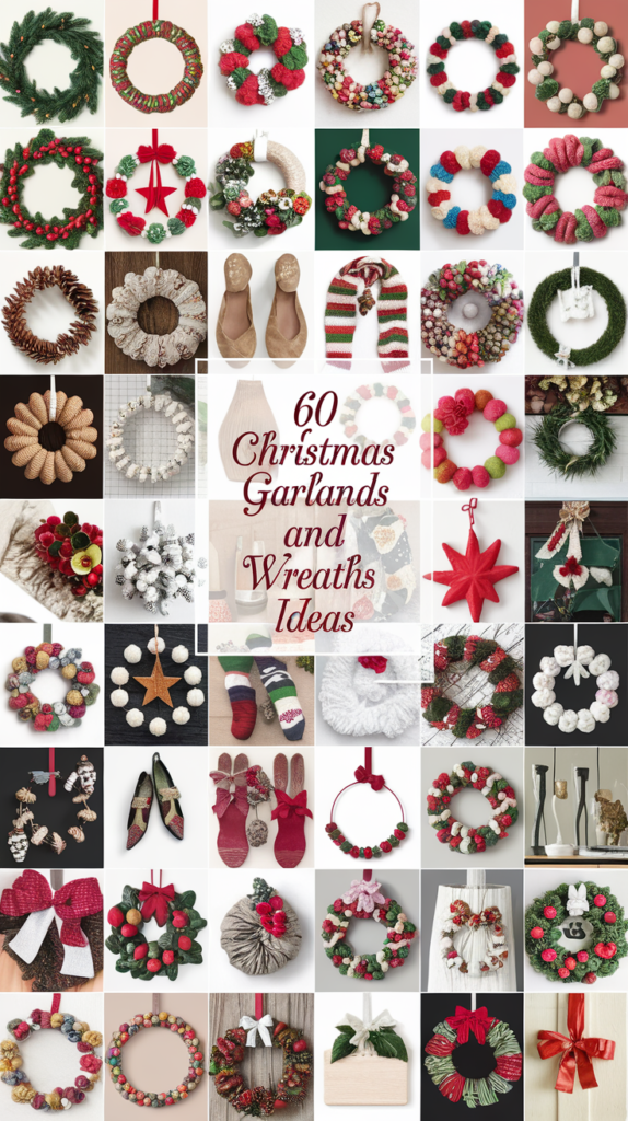 60 Christmas Garlands And Wreaths Ideas