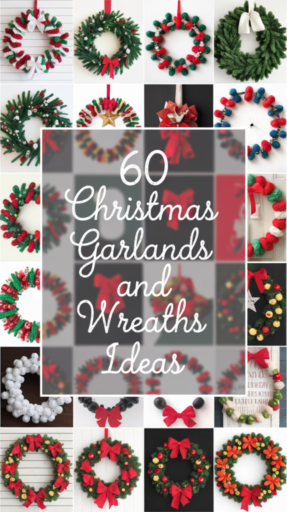 60 Christmas Garlands And Wreaths Ideas