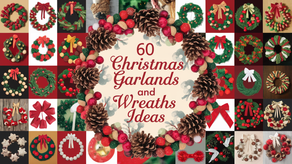 60 Christmas Garlands And Wreaths Ideas