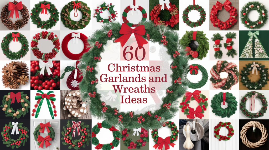 60 Christmas Garlands And Wreaths Ideas