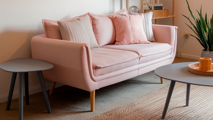 7 Blush Pink Living Room Ideas