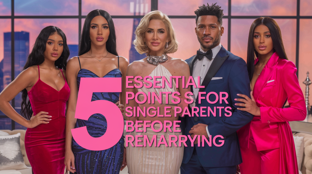 5 Essential points for single parents before remarrying