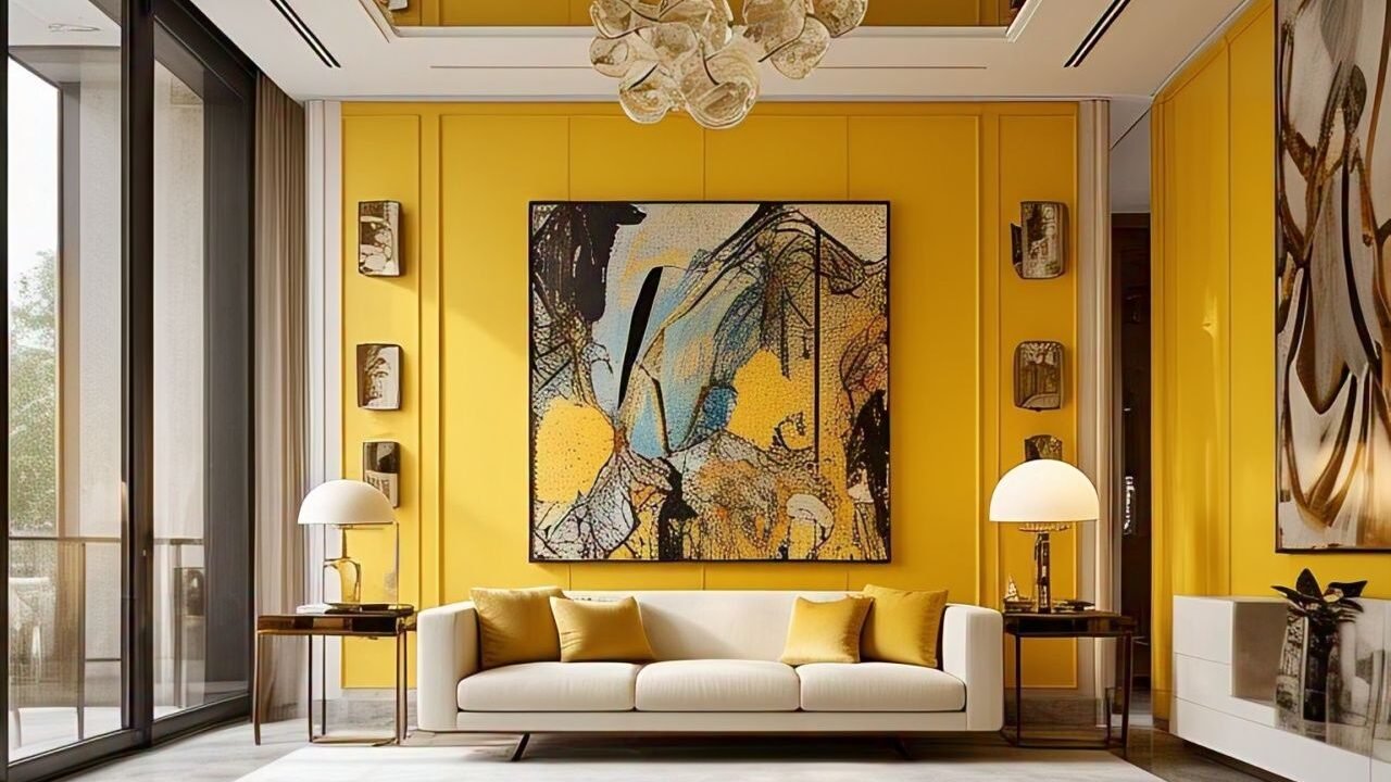 The Best Yellow Living Room For Yellow Lovers
