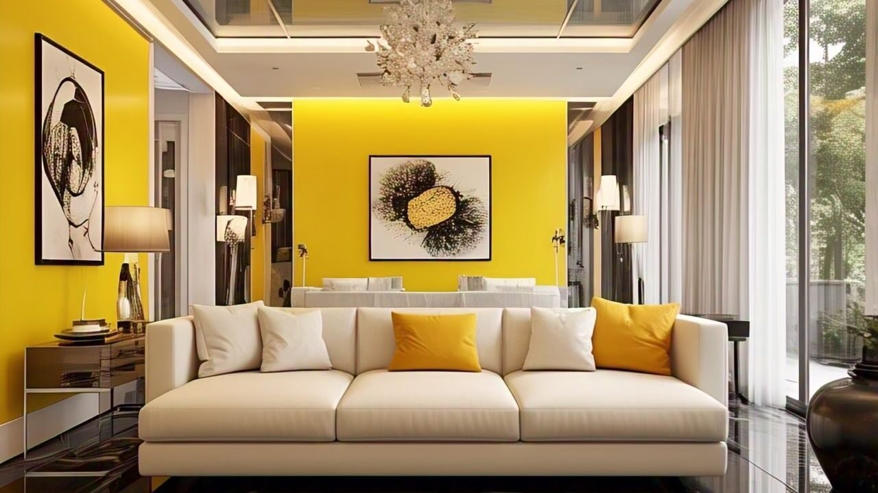 The Best Yellow Living Room For Yellow Lovers