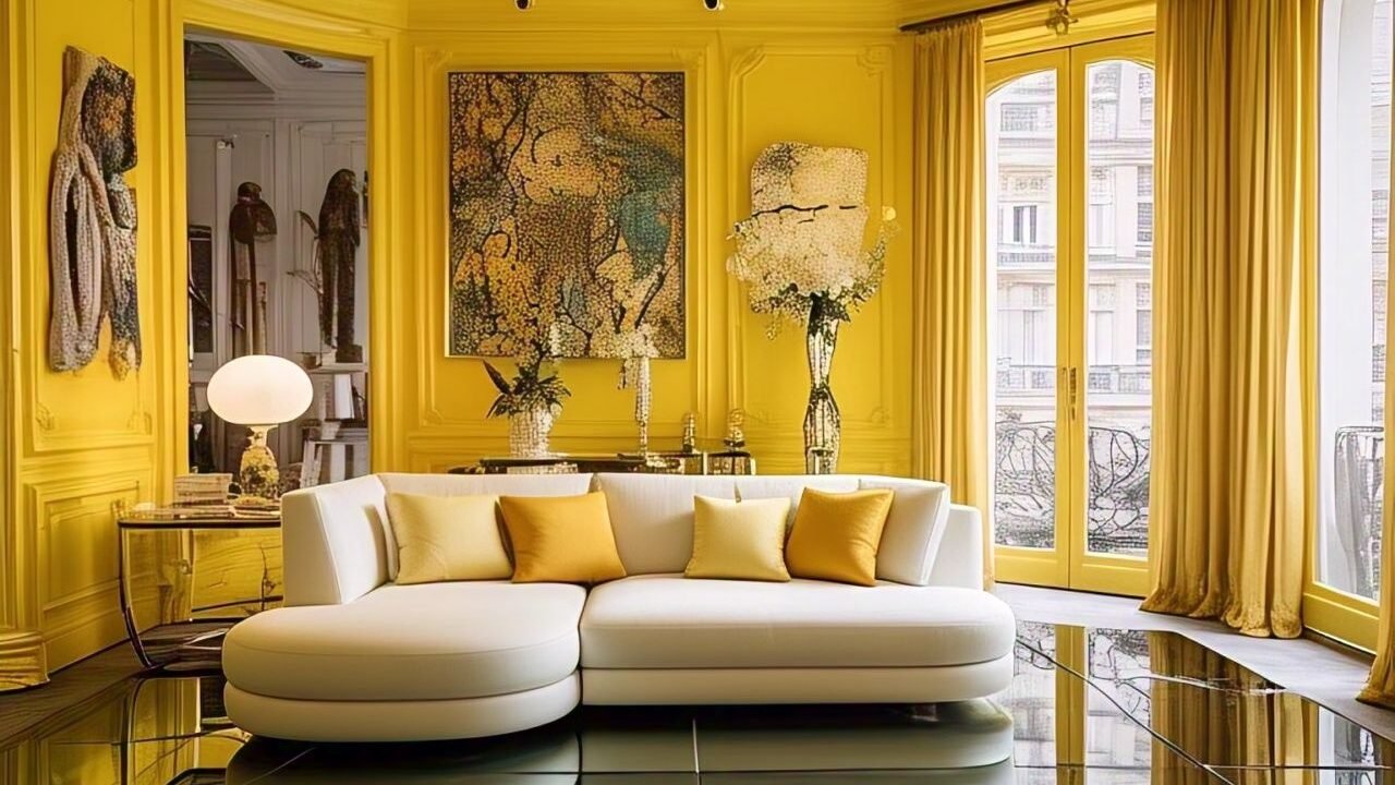 The Best Yellow Living Room For Yellow Lovers