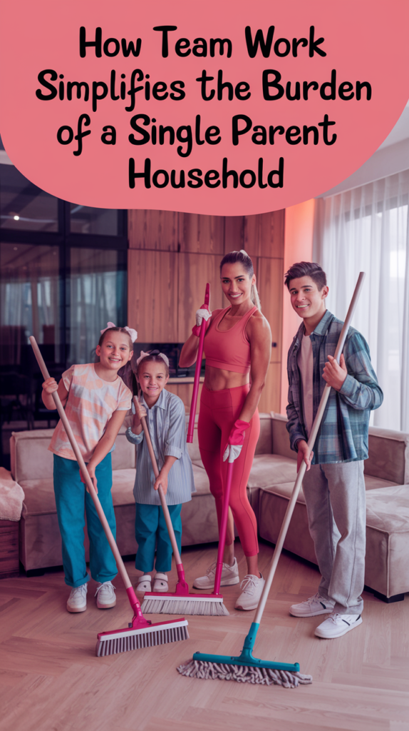 How Team Work Simplifies The Burden Of A Single Parent Household