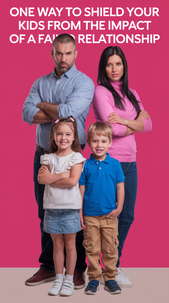 One way to shield your kids from the impact of a failed relationship