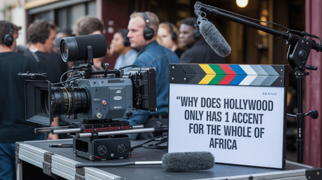 Why Does Hollywood only have 1 accent for the whole of Africa