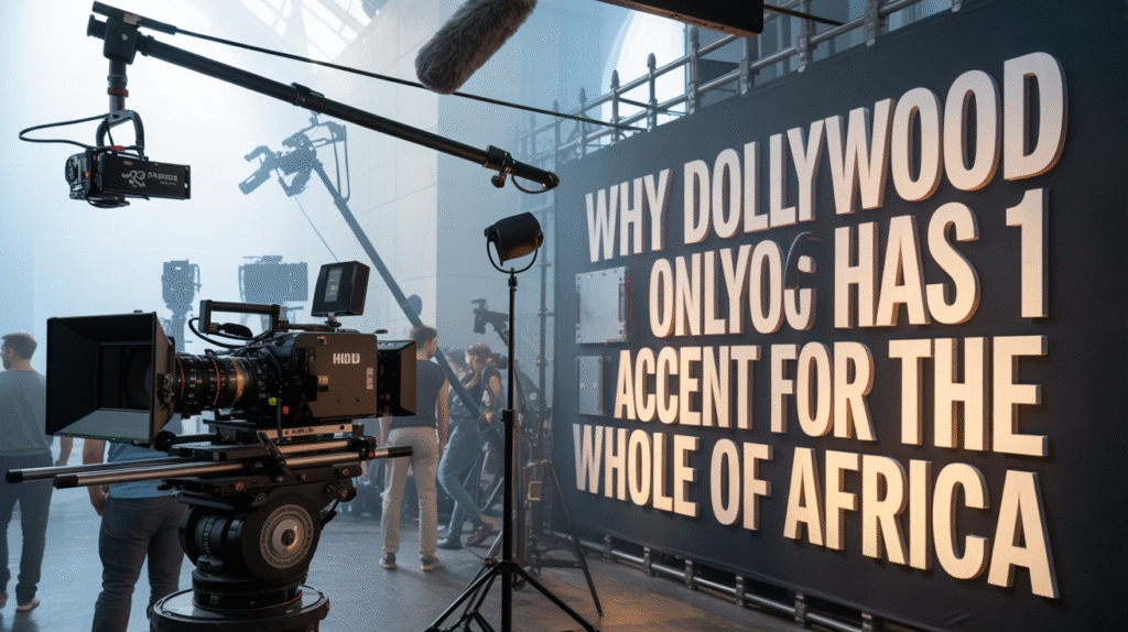 Why Does Hollywood only have 1 accent for the whole of Africa