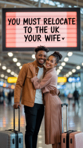 You Must Relocate To The UK With Your Wife – Nigerian Man Warns