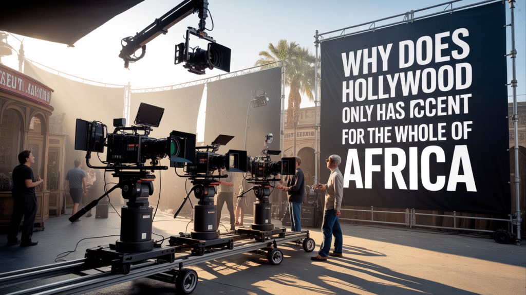 Why Does Hollywood only have 1 accent for the whole of Africa