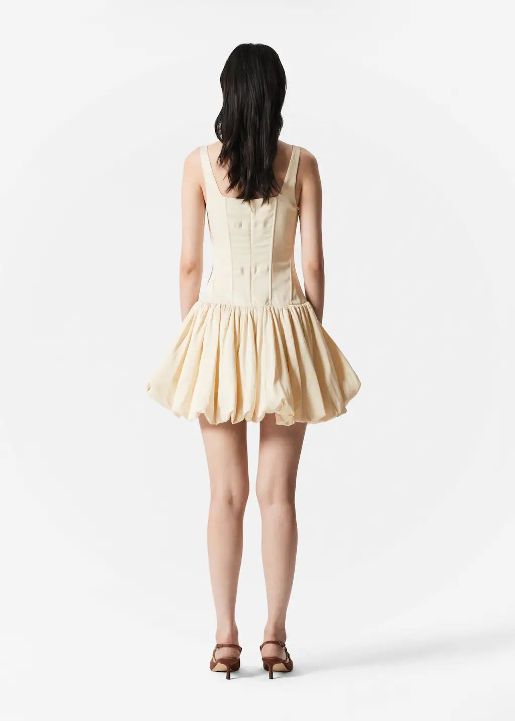 Corset Bubble Mini Dress