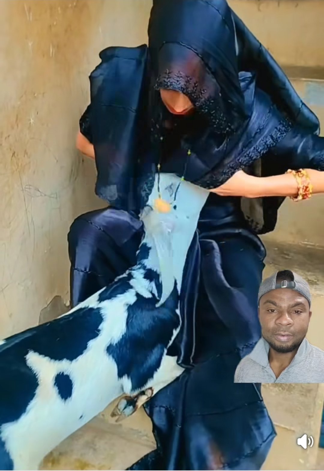 The Story Behind A Lady Breastfeeding A Mature Sheep