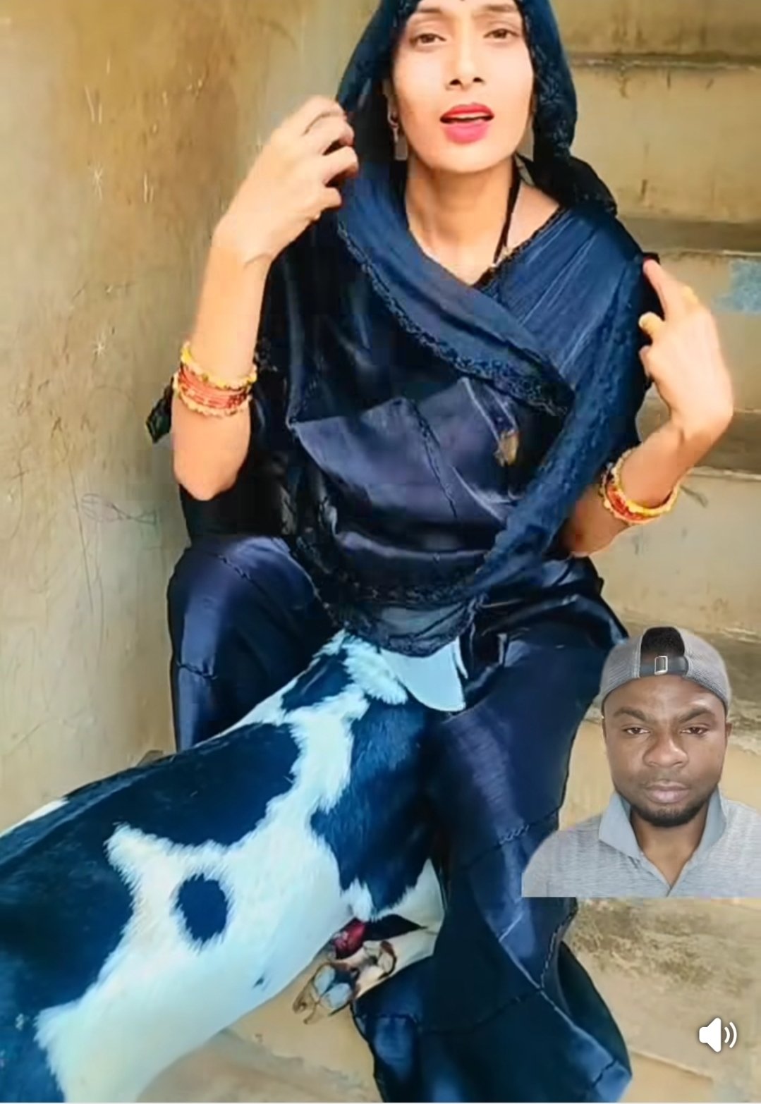 The Story Behind A Lady Breastfeeding A Mature Sheep