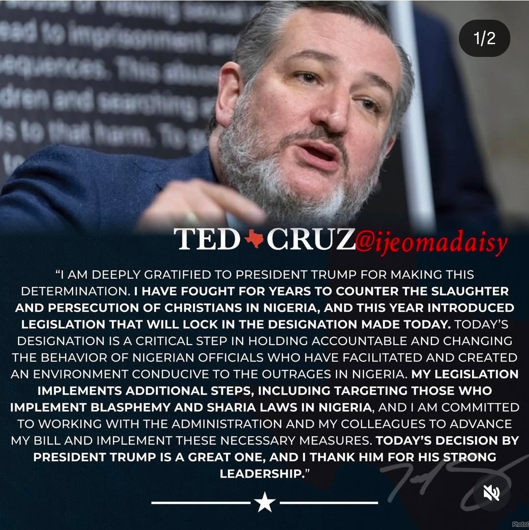 Reactions Soar As Donald Trump Threatens Nigerian due to  killing of Christians