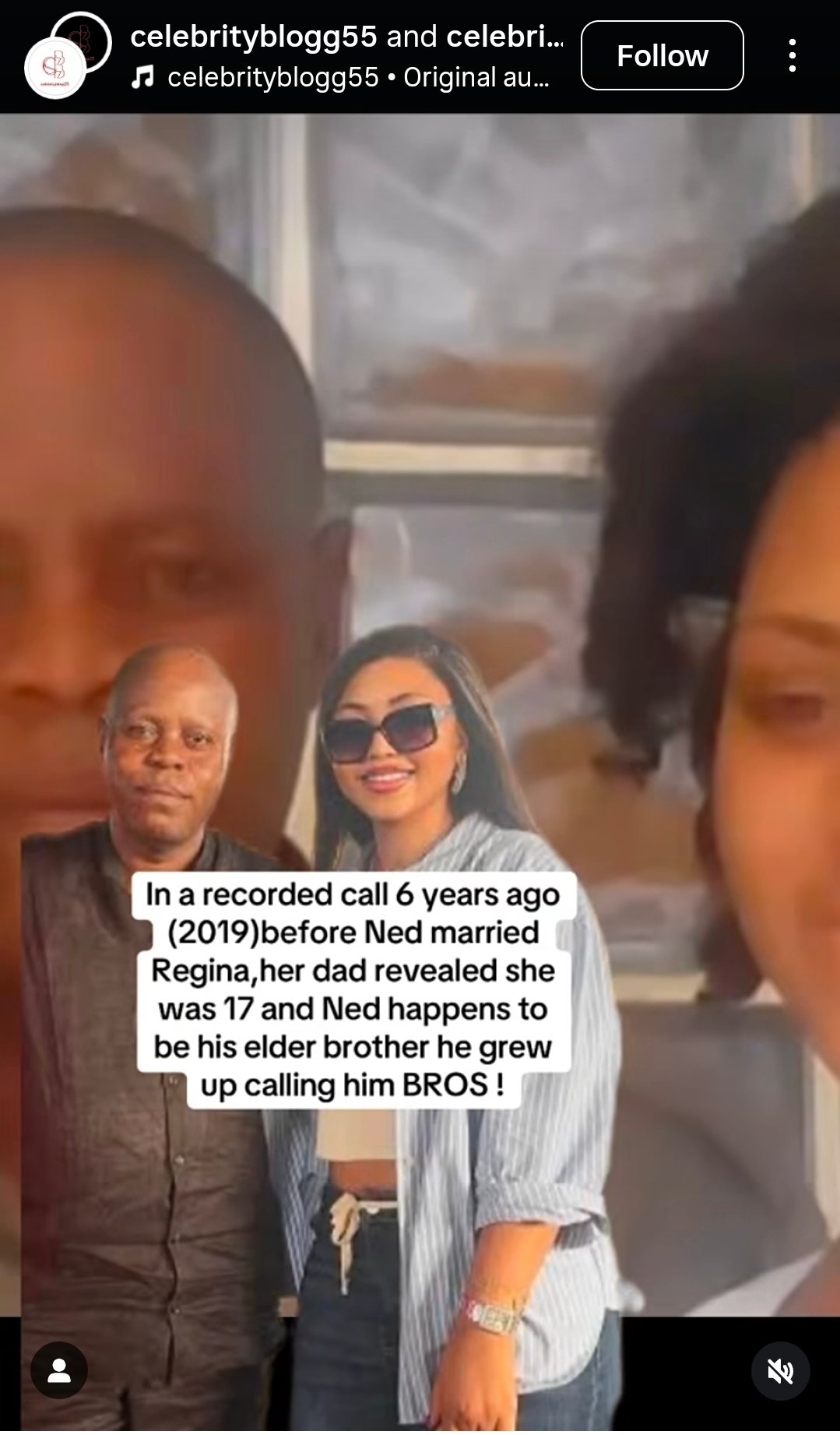 Regina Daniel's Mum Personally handed her To Me - Ned Nwoko