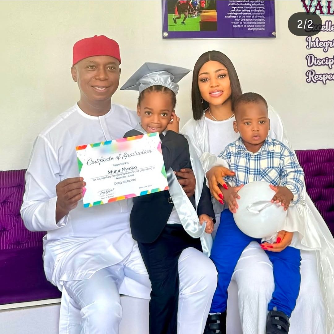 Regina Daniel's Mum Personally handed her To Me - Ned Nwoko