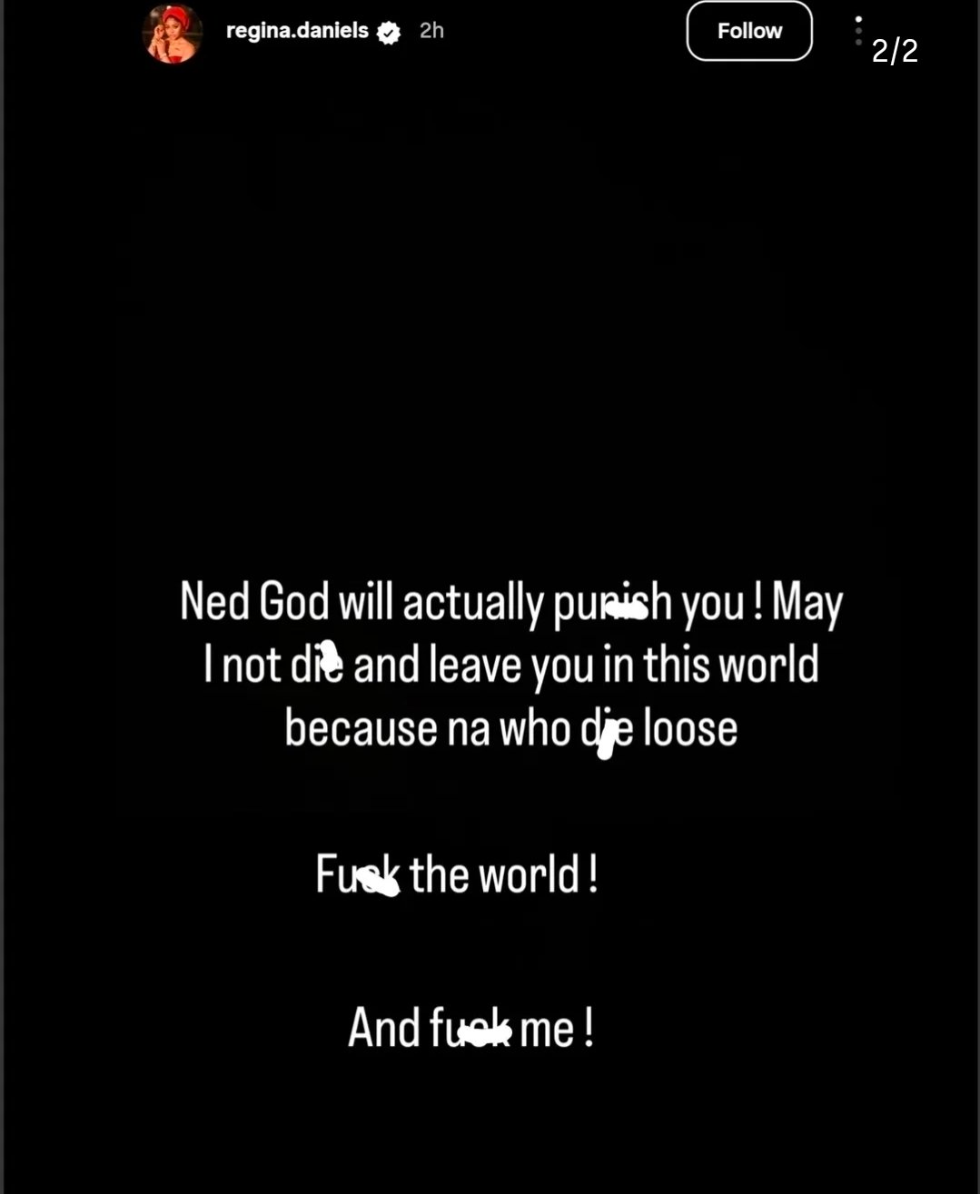 Regina Daniel's Mum Personally handed her To Me - Ned Nwoko