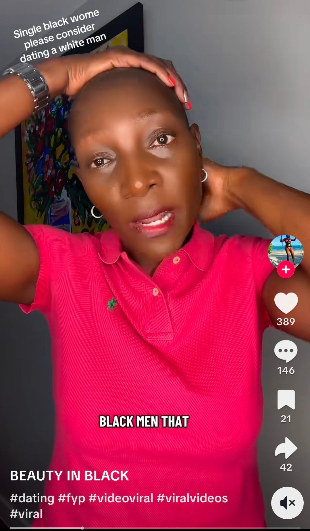 Consider Dating A White Man - Lady Advises Black Women